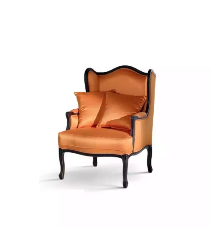 Klassischer Sessel Sofa 1 Sitzer Designer Textil Sofas Polster Neu