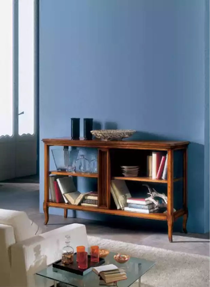 Bücherregal Vitrine Schränke Klassische Schrank Bücherschrank Holz Neu