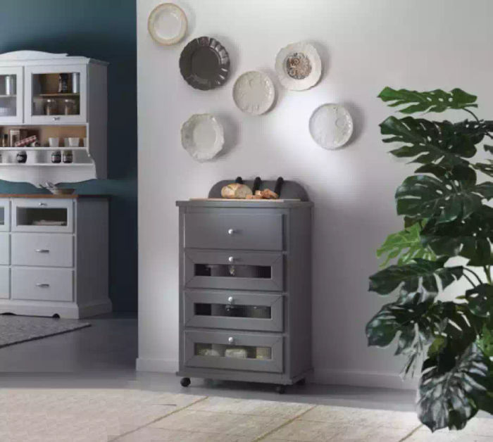 Esszimmer Schrank Klassische Vitrine Klassisches Seitenschrank Neu