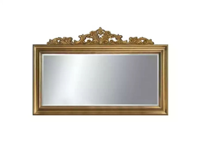 Klassischer Designer Spiegel Großer Wandspiegel Retro Model 184x117 xxl