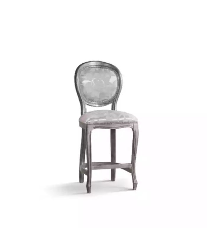 Klassische Grau Stuhl Designer Barhocker Holzstuhl Luxus Neu Möbel