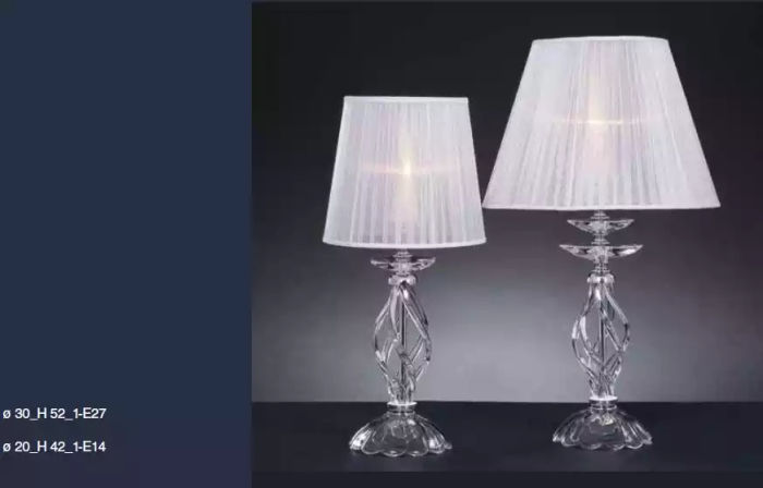 Tischleuchte Antik Stil Tisch Lampe Kristall Leuchte Lampen Leuchten Kronleuchte