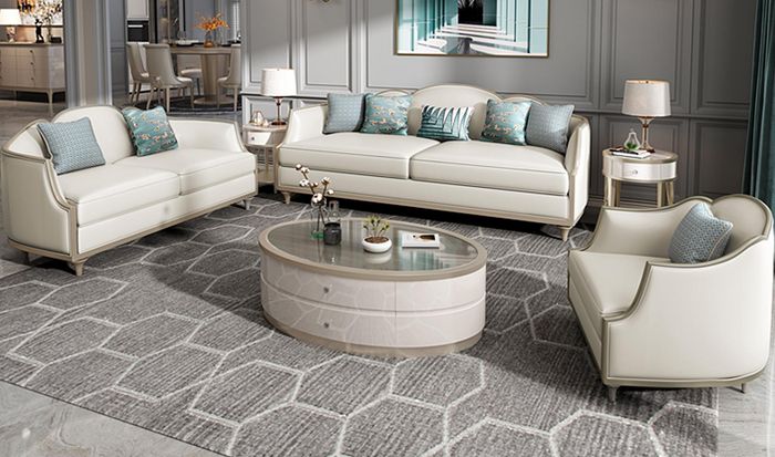 Sofagarnitur 3+2+1 Sitzer Sofa Sitz Couch Polster Garnitur Moderne Couchen Neu