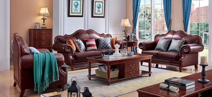 Sofagarnitur 3+2+1 Sitzer Sofa Wohnzimmer Klassisch Möbel Design Couch Sofas Neu