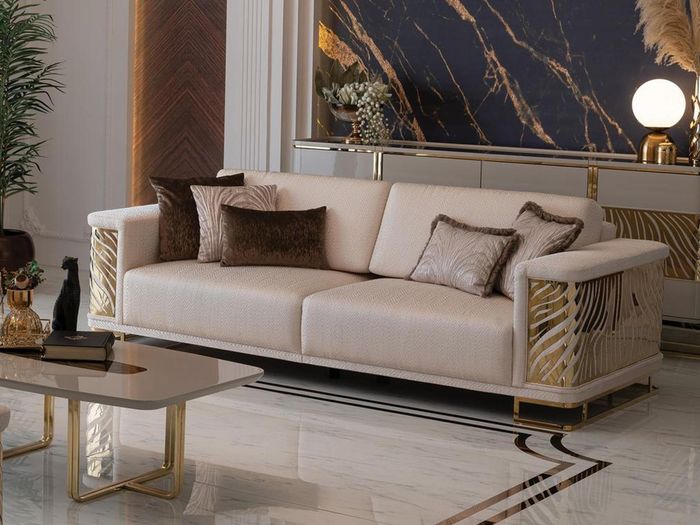 Viersitzer Couch Design Luxus Sitzpolster Möbel Einrichtung 250cm big sofa