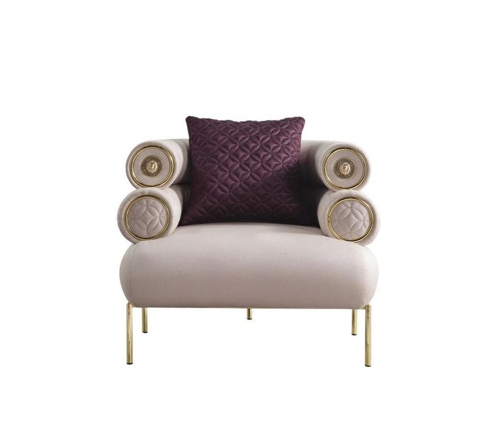 stilvolle Sessel Hochwertige Lounge Designer Lehn Sessel 1 Sitzer Polst