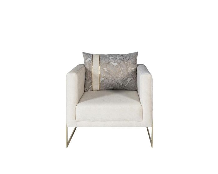 Stilvolle Sessel Club Lounge Designer Lehn Sessel 1 Sitzer Polster