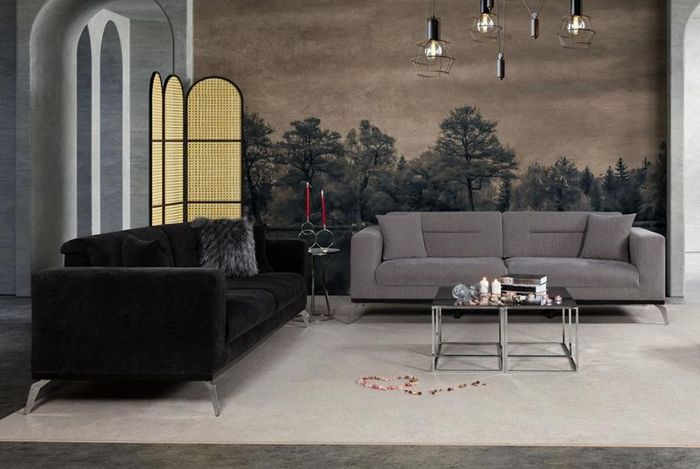 Relaxsofa Polstersofa Design Dreisitzer Familien Couch Gästezimmer Möbel 3er