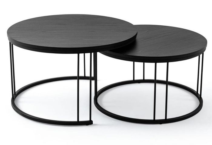 Designer Couchtisch Beistelltisch Luxus Tisch Wohnzimmertisch 2tlg Kaffeetisch