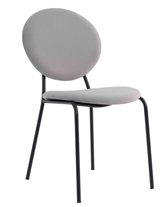 Esszimmer Modernen Stuhl Runde Rückenlehne Luxus Design Lehnstühle Möbel