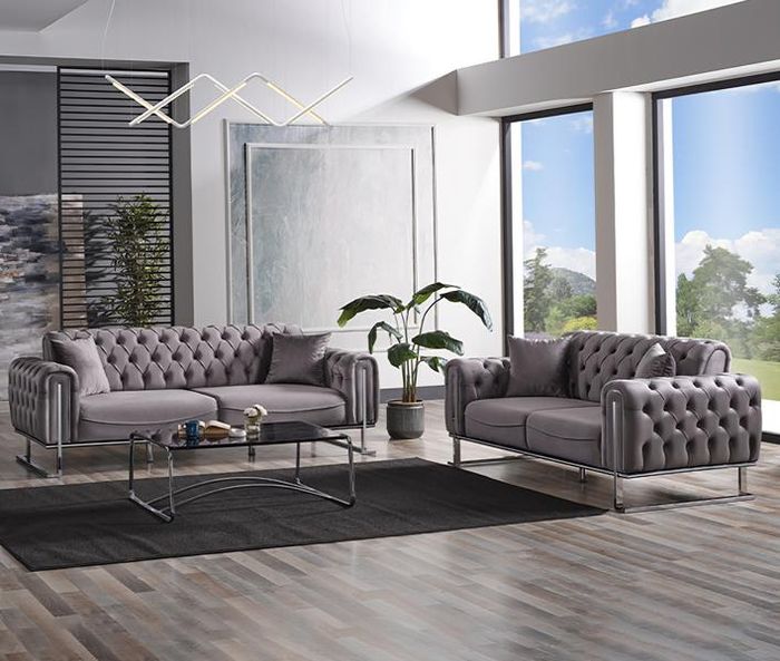 Textil Couch Sofagarnitur Neu 3 2 Sitzer Garnitur Design Moderne Sofa Couchen