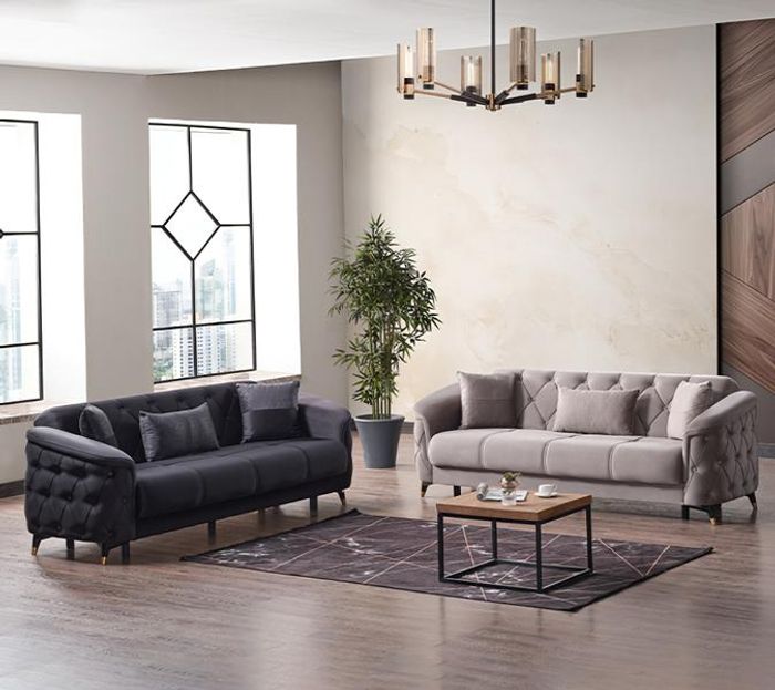 Sofa Polstergarnitur Wohnlandschaft Couch Sitzgarnitur Lounge Sofas Couchen 321