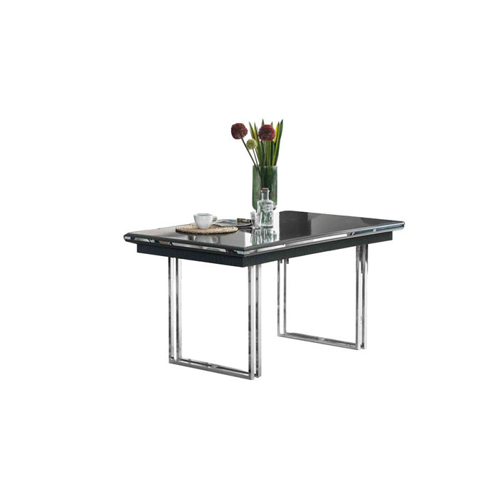 Esszimmertisch Speisetisch Design Esstisch Glastisch Tische 180x90 Schwarz