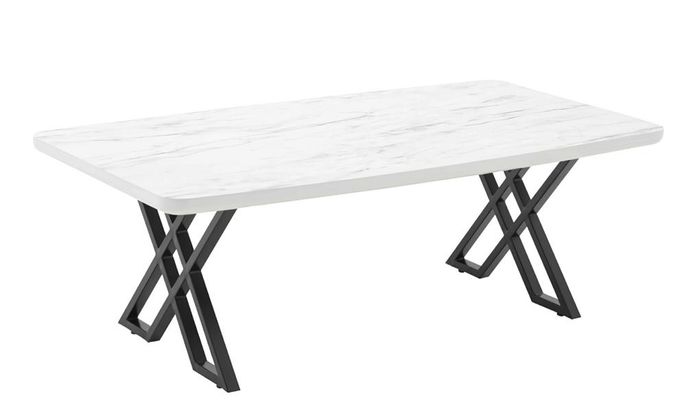 Esstisch Weiß Hochwertig Modern Esszimmertisch Essecke Esszimmermöbel Tisch Holz