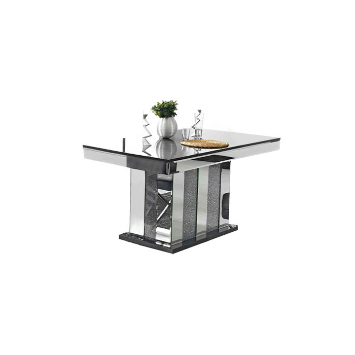 Esszimmertisch Speisetisch Design Esstisch Spiegel Glastisch Tische 160x90
