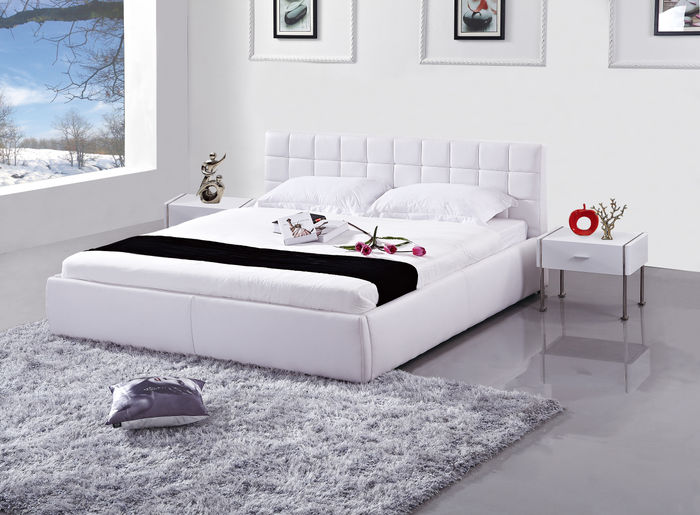 Design Textil Bett Doppel Ehe Modernes Gestell Luxus Schlaf Zimmer Betten Hotel
