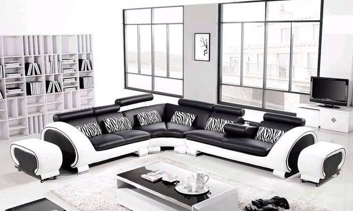 Eckcouch Eckgarnitur L Form Sofa Ecksofa Polster Wohnlandschaft Garnitur Couch