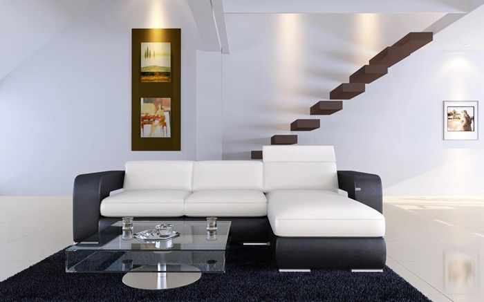 Eckcouch Eckgarnitur L Form Sofa Ecksofa Garnitur Polster Couch Wohnlandschaft