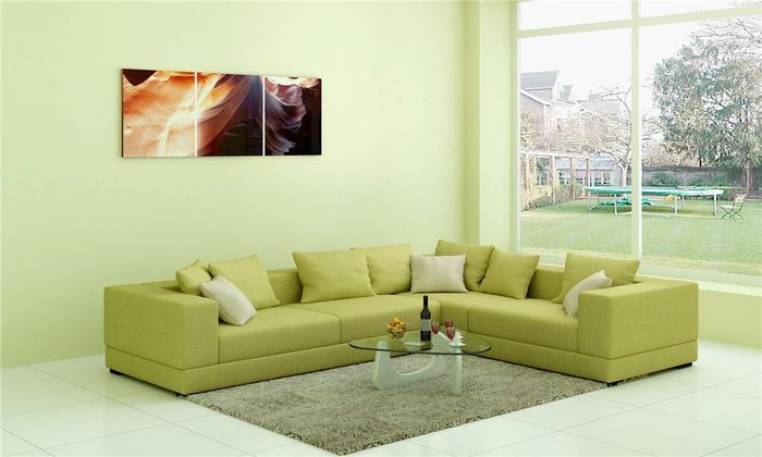 Sofa Modernes Polster Textil Couch Design Ecksofa Couchen Stoff Wohnlandschaft