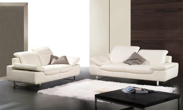 Garnituren Set Sofagarnitur Gruppe Garnitur Couchen Sofa Polster Leder 32 Sitz