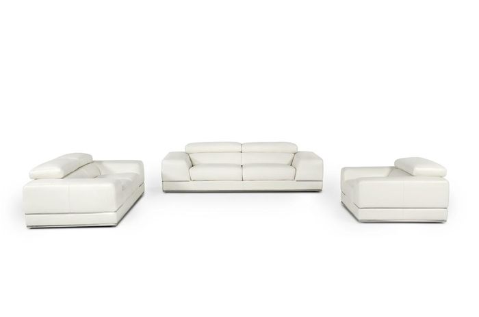 Ledersofa Wohnlandschaft 3+2 Sitzer Garnitur Design Modern Sofa Garnituren Neu