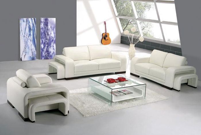 Dreisitzer Sofa Couch Polster Designer 3er Sofas Couchen Leder Textil Stoff Neu