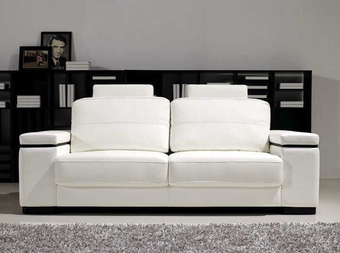 Sofa 2 Sitzer Design Sofas Polster Moderne Sitz Stoff Leder Zweisitzer Neu Couch