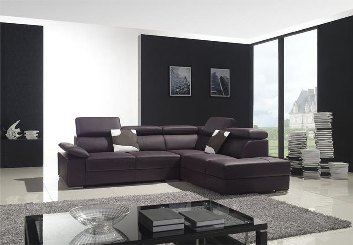 Ecksofa Sofa Couch Polster Wohnlandschaft Eck Sofas Garnitur L Form Leder Neu