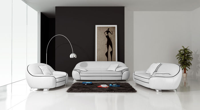Sofagarnitur 3+1+1 Sitzer Sofa Sitz Couch Polster Garnitur Moderne Couchen Neu