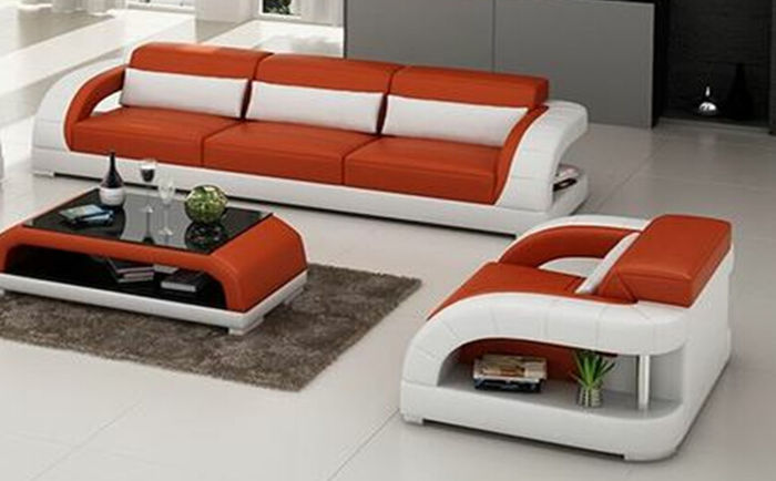 Sofagarnitur 3+2+1 Sitzer Sofa Sitz Couch Polster Garnitur Moderne Couchen Neu