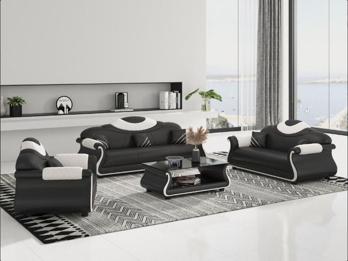 Sofagarnitur 3+2+1 Sitzer Wohnlandschaft Sofa Couch Polster Garnitur Sofas 3tlg.