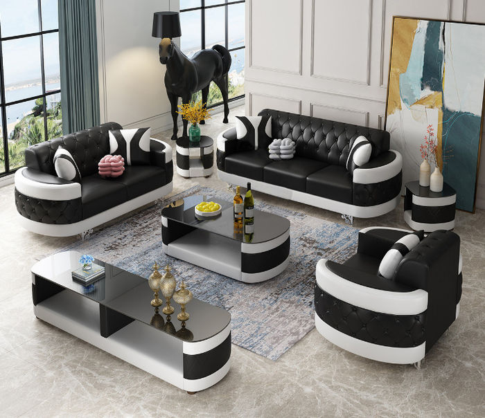 Sofagarnitur 3+2+1 Sitzer Set Design Sofa Polster Couchen Couch Modern Luxus Neu