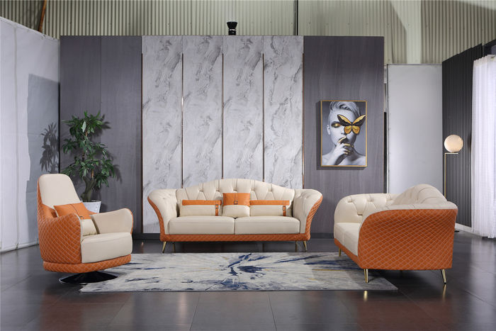 Luxus Möbel Sofagarnitur Couch Sofa Polster 3+2 Wohnzimmer Sitzgruppen Textil