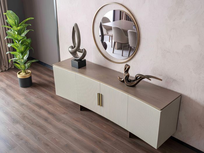 Sideboard mit Spiegel – elegantes Set fürs Esszimmer
