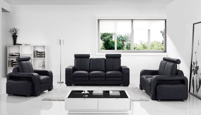 Sofagarnitur 3 1 1 Sitzer Set Design Sofa Polster Couchen Couch Moderne Couchen
