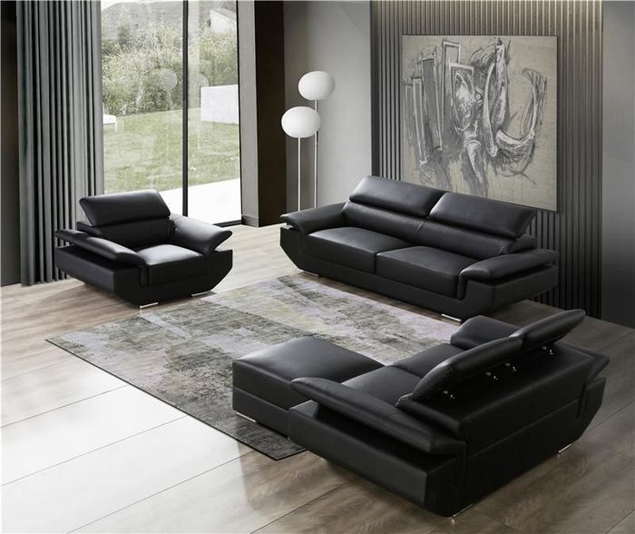 Multifunktions Sofagarnitur 3+1+1 Sitzer Set Design Sofa Polster Couchen Couch
