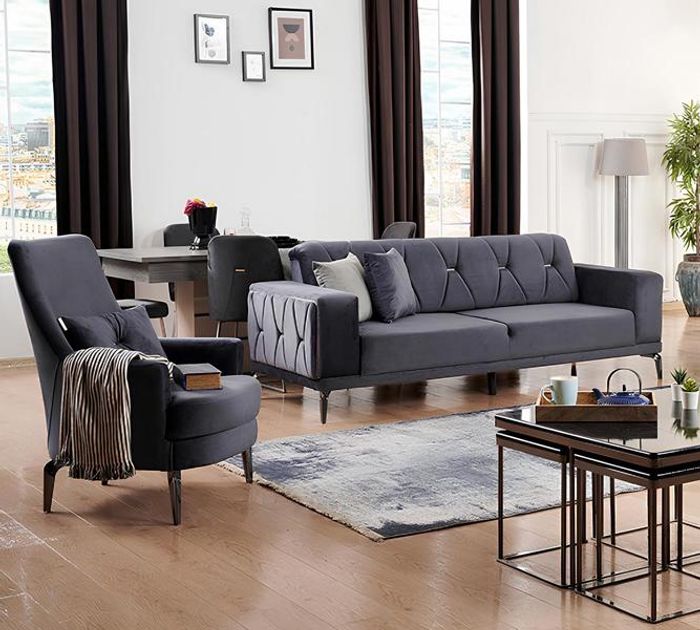 Sofa Couch Kanapee Polstermöbel Sessel Sitzsofa Relaxcouch Wohnzimmerbank