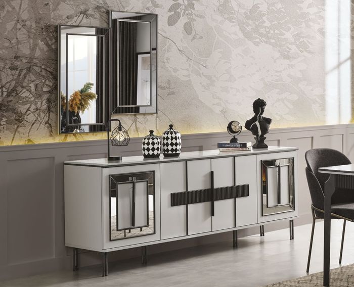 luxuriös Sideboard in Esszimmer Design Möbel Holz Kommoden modern Neu