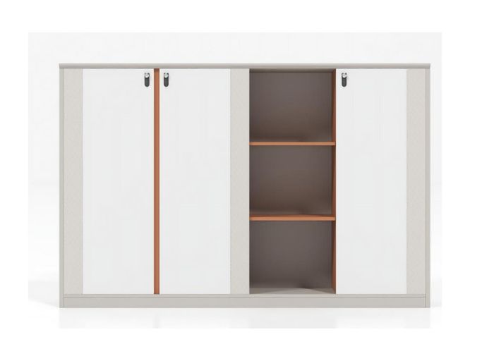 Modern Weiß Büro Kommode Perfekte Lösung für Akten und Bürozubehör