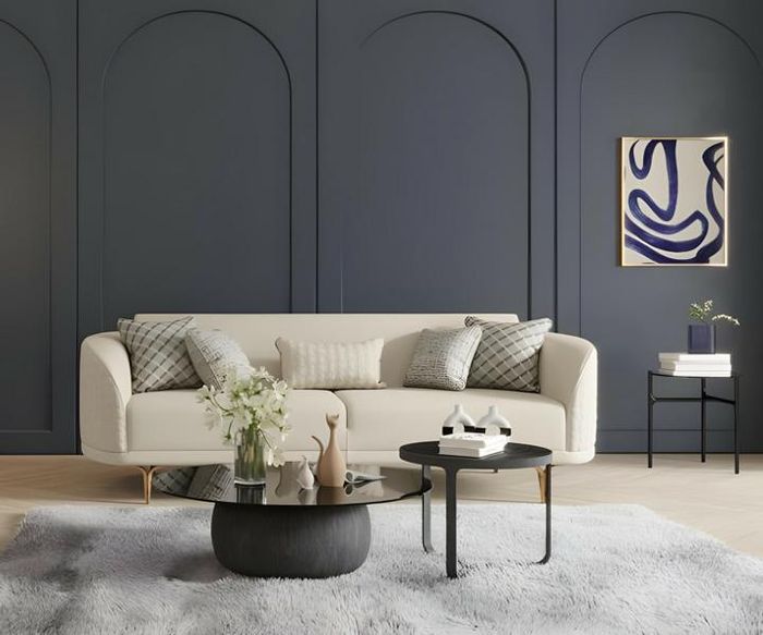 Dreisitzer Couch Sofa Stoffsofa 3 Sitzer Polstersofa Sofa Design
