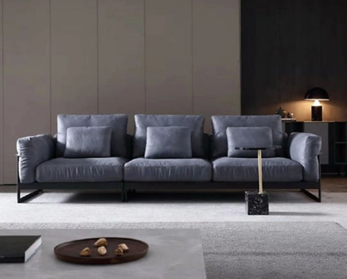 Sofa 4 Sitzer Big XXL Couch Sofas Couchen Wohnzimmer Design Big Couchen Leder