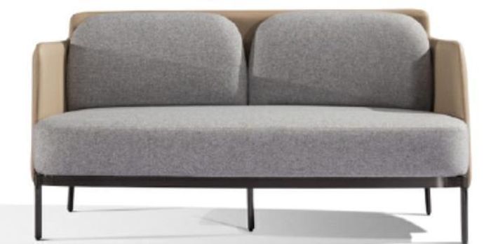 Klassischer Stil 2-Sitzer Sofa Möbel gepolsterte Textil Sofas Sofas Luxus Modern