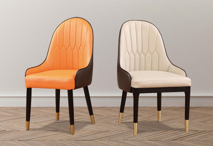 Designer Stuhl Luxus Lehnstuhl Polster Stühle 1x Sessel Wohn Ess Zimmer Textil