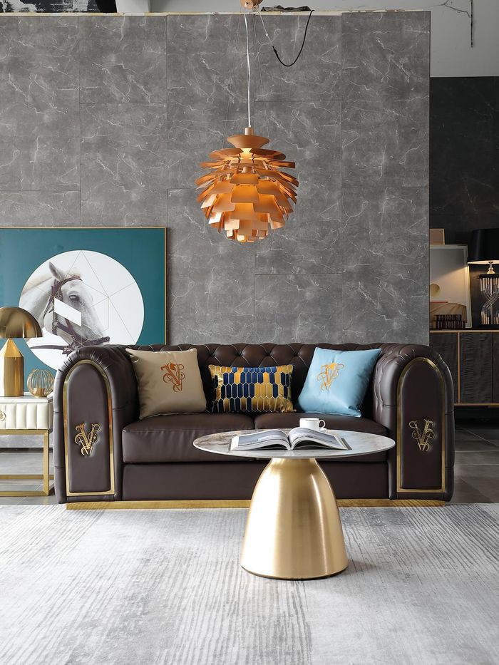 Dreisitzer Design Sofa 3 Sitzer Relax Sofas Polster Couch Sitz Chesterfield Neu
