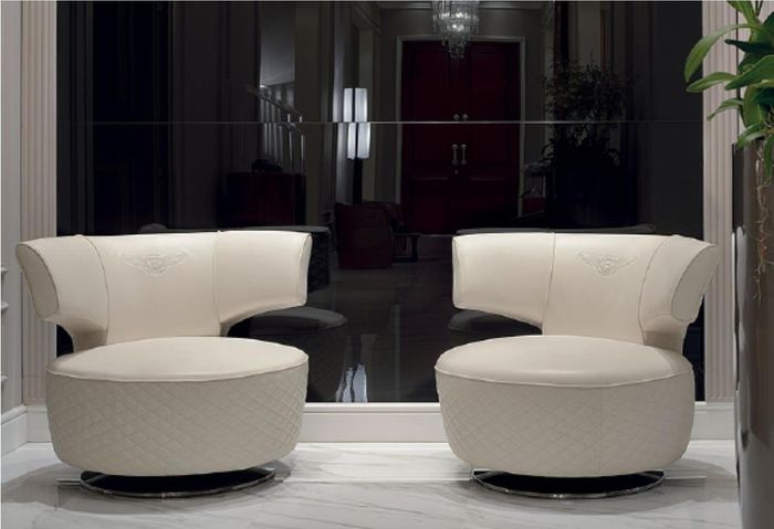 Sessel Design Couch Sofa Sitzer Leder Lounge Club Polster Luxus Ohren Sitz Relax