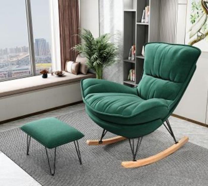 Sessel Designer Stuhl Polster Relax Textil Hocker Einsitzer Club Sofa Neu Möbel