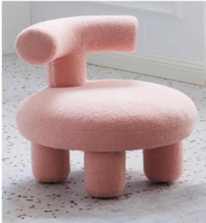 Design Ponystuhl für Wohnzimmer Schlafzimmer Moderner Kinderponystuhl Kinder