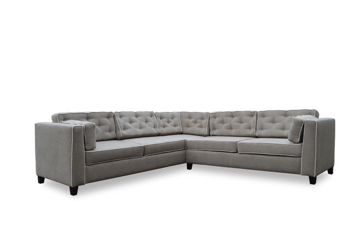 Maßanfertigung Couch Ecksofa Sofa Polster Chesterfield Ecke Garnitur #Neu# Dove