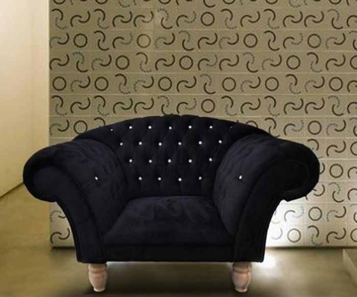CHESTERFIELD SESSEL COUCH SOFA FERNSEHSESSEL LOUNGE POLSTER Lounge Relax CUPIDOI