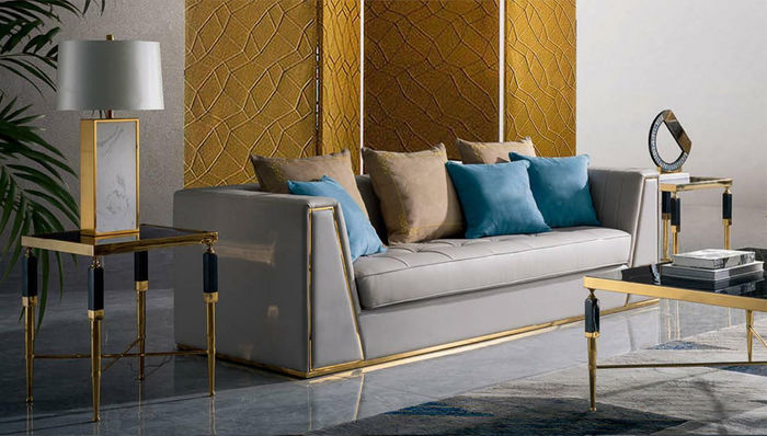 Design Space Luxus Glastisch Wohnzimmer Sofa Tisch Beistelltische Kaffee Tische